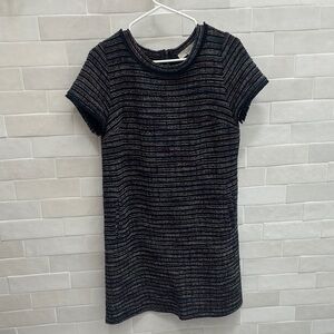 LOFT Multicolor Striped Knit Dress